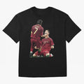 Luis Figo & Cristiano Ronaldo Oversized T-Shirt Elevate Match Day Hype around FIFA World Cup 2026 Group Stage, Neymar, Haaland and Cristiano Ronaldo, Brazil, Worldwide Fan Energy, Dramatic Goals, Stadium Lights and Championship Celebrations; Built