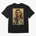 The Architect of Victory Oversized T-Shirt Carry National Pride through FIFA World Cup 2026 USA Canada Mexico for Fans of CR7 and Brazil, Portugal and Argentina, Bringing Match Day Excitement, Supporter Culture, Golden Goals and Global Football