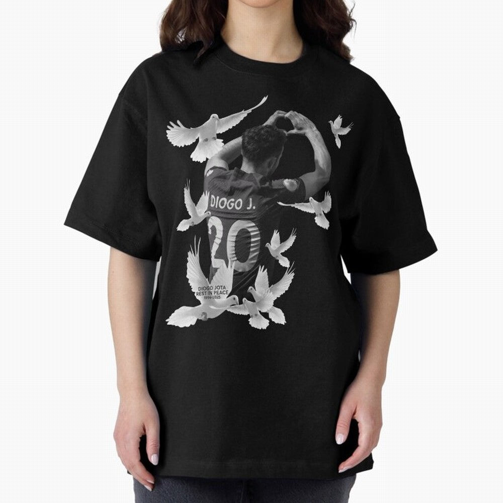 Diogo Jota rest in peace Oversized T-Shirt Build FIFA World Cup 2026 USA Canada Mexico for Fans of CR7 and Argentina, France and Brazil, Bringing Supporter Pride, Iconic Celebrations, Legendary Names and Global Match Day Energy; Created for Match