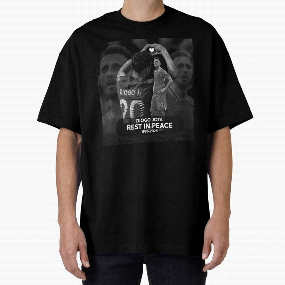 Diogo Jota rest in peace Oversized T-Shirt Relive the Noise and Pride of FIFA World Cup 2026 Spirit, Made for England, France and Netherlands, Neymar, Football Passion, Legendary Performances, Festival Vibes and Supporter Community; Perfect for