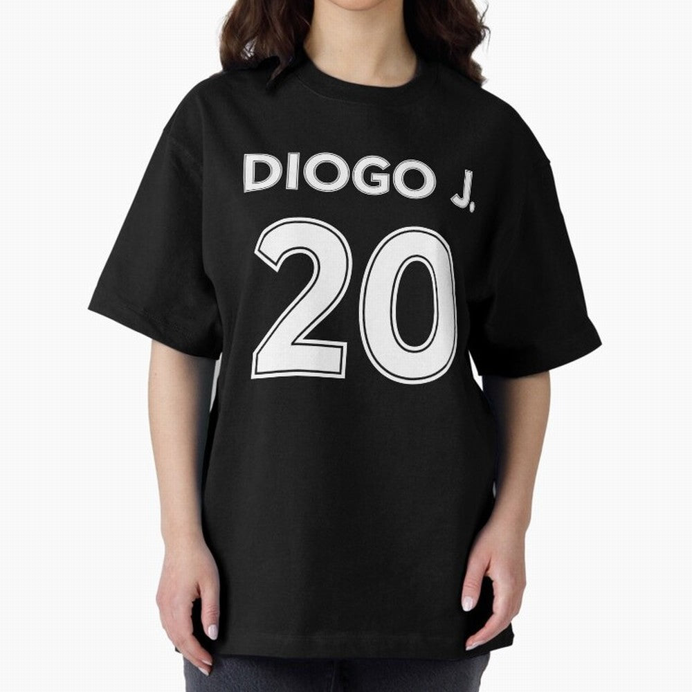 Diogo Jota number 20 Oversized T-Shirt Support Your Favorite Stars during Global Football Passion for FIFA World Cup 2026 USA Canada Mexico, Celebrating CR7 and Messi, Spain, Supporter Pride, Iconic Celebrations, Legendary Names and Global Match