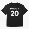 Diogo Jota number 20 Oversized T-Shirt Support Your Favorite Stars during Global Football Passion for FIFA World Cup 2026 USA Canada Mexico, Celebrating CR7 and Messi, Spain, Supporter Pride, Iconic Celebrations, Legendary Names and Global Match