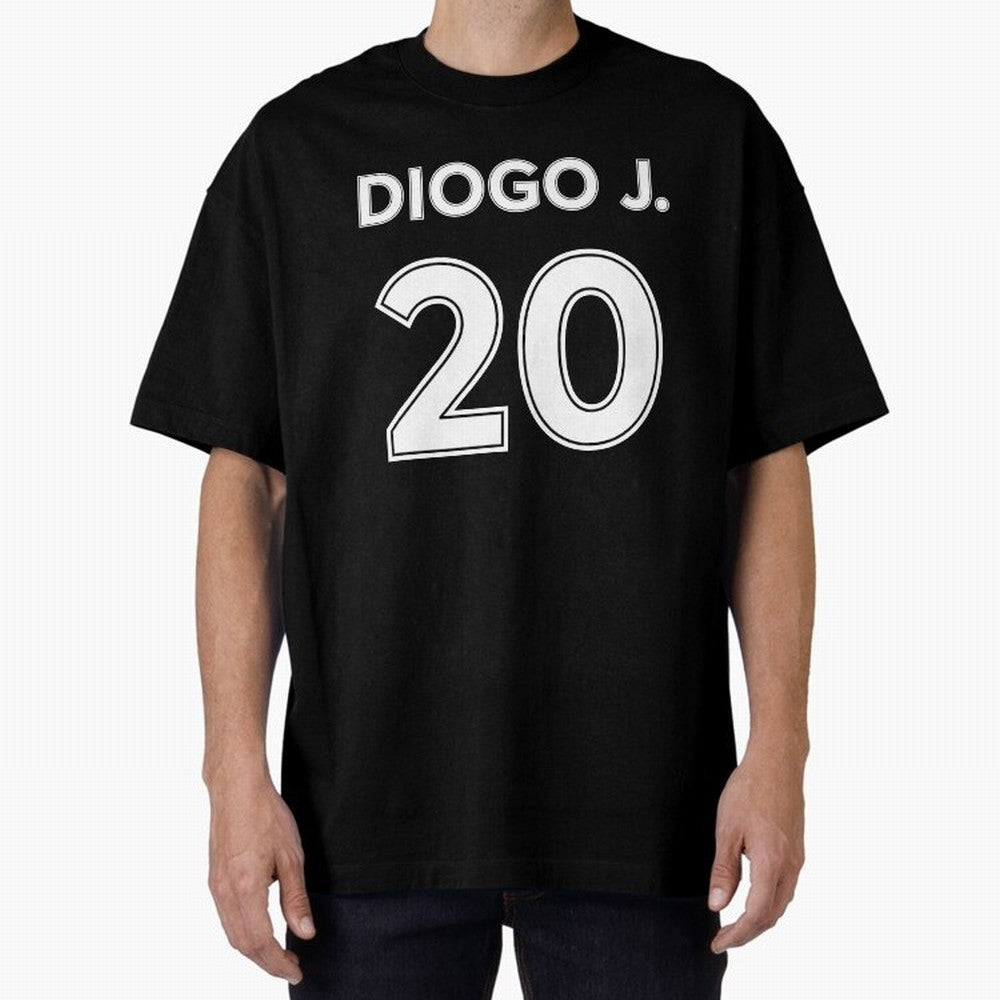 Diogo Jota number 20 Oversized T-Shirt Support Your Favorite Stars during Global Football Passion for FIFA World Cup 2026 USA Canada Mexico, Celebrating CR7 and Messi, Spain, Supporter Pride, Iconic Celebrations, Legendary Names and Global Match
