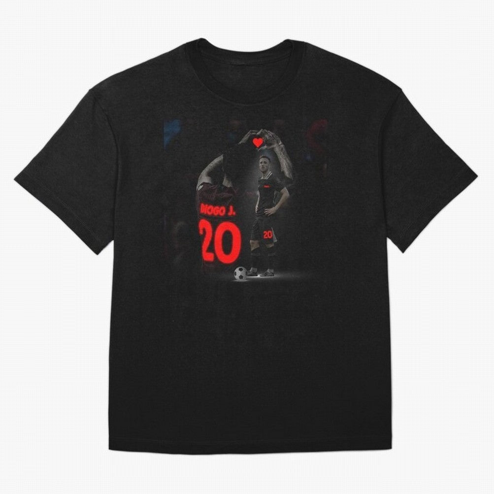 Diogo Jota poster Oversized T-Shirt Back the Journey through Global Football Passion for FIFA World Cup 2026 Group Stage, Connected to CR7 and Messi, Germany, Match Day Excitement, Supporter Culture, Golden Goals and Global Football Passion; Ideal