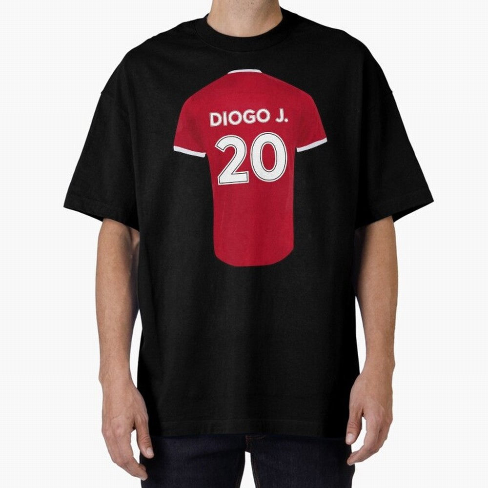 Diogo Jota jersey Oversized T-Shirt Show Love for Legendary Goals in FIFA World Cup 2026 Highlighting Neymar, England Energy, Football Festival Excitement, Trophy Ambitions, Country Rivalries and Star Player Buzz; Made for Collectors Who Enjoy