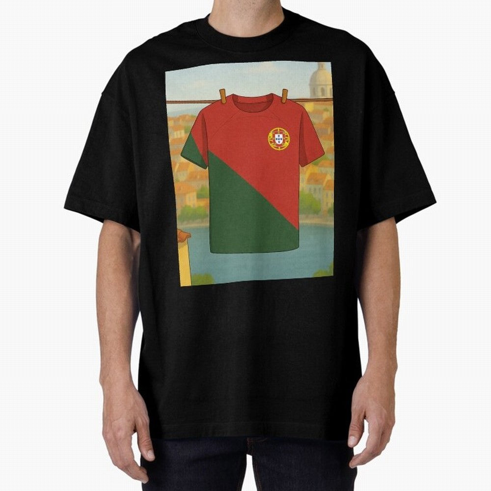 Our Love for Portugal Will never fade Oversized T-Shirt Celebrate Rivalries and Pride in FIFA World Cup 2026 USA Canada Mexico Spirit, Made for Argentina and Brazil, Messi and Cristiano Ronaldo, Football Passion, Legendary Performances, Festival