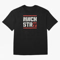 Manchester Oversized T-Shirt Show Your Love for FIFA World Cup 2026 USA Canada Mexico Spirit, Highlighting France and Portugal, Mbappe, Championship Spirit, Famous Goals, Roaring Crowds and International Football Unity; Perfect for People Who Love