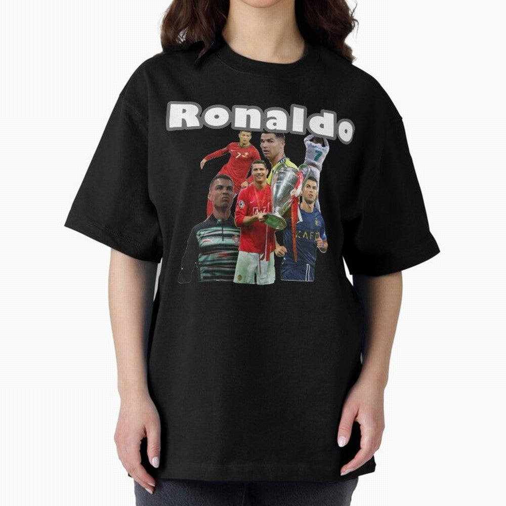 Cristiano Ronaldo Oversized T-Shirt Follow Every Goal of Global Football Passion for FIFA World Cup 2026 Group Stage, with Cristiano Ronaldo, Haaland and CR7, England, Tournament Hype, Historic Matchups, Family Viewing Parties and Global Sports
