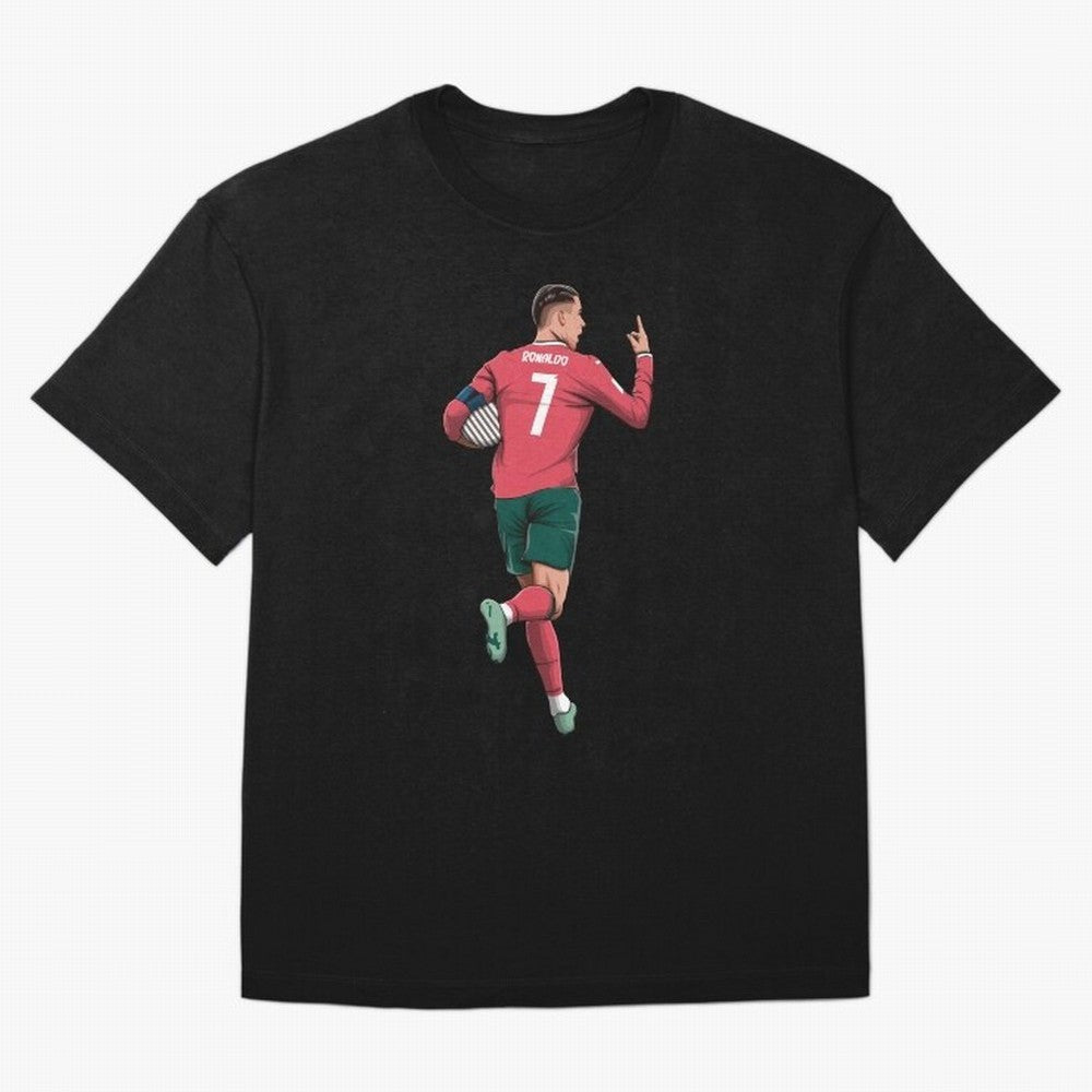Cristiano Ronaldo Oversized T-Shirt Join the Countdown to the FIFA World Cup 2026 USA Canada Mexico Journey through CR7 and Messi Highlights, Brazil, Portugal and Argentina Pride, Champion Mindset, Group Stage Buzz, Knockout Tension and Passionate