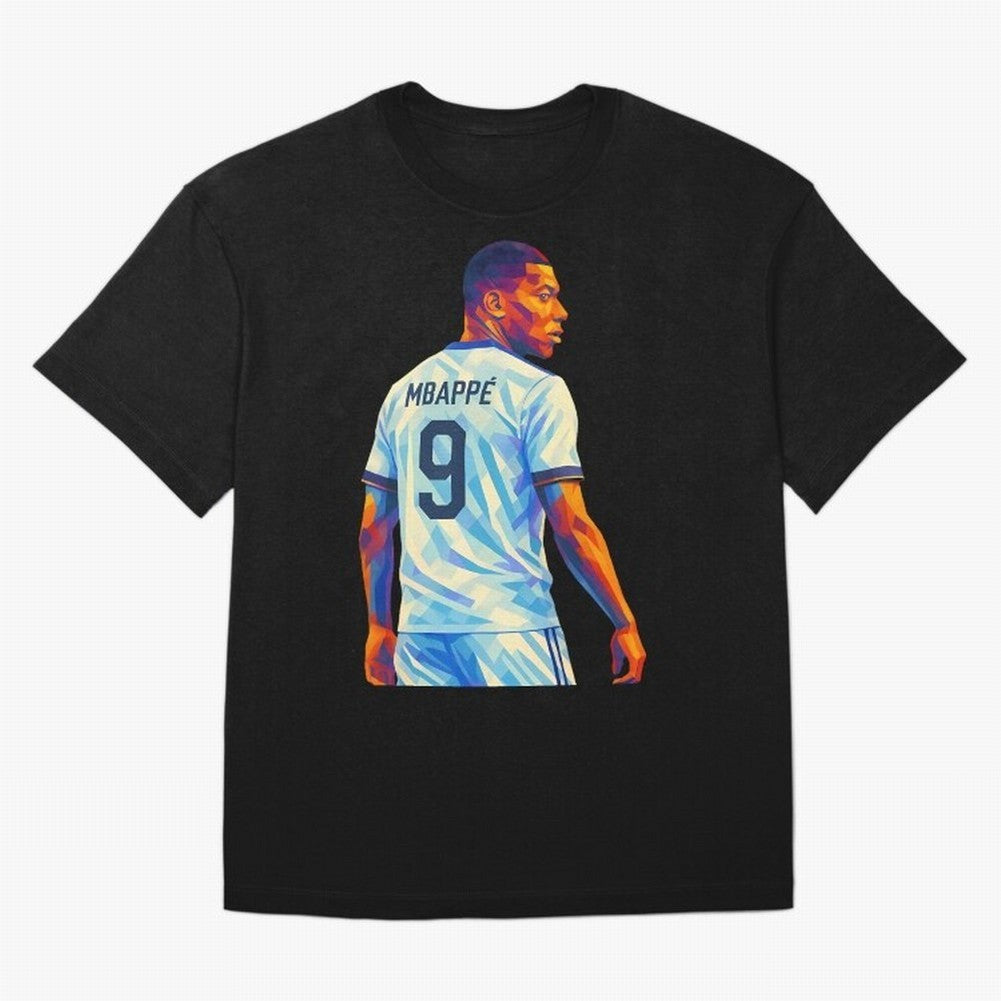 Kyliam Mbappe Oversized T-Shirt Relive Legendary Nights from FIFA World Cup 2026 Group Stage Filled with Messi, CR7 and Mbappe, Netherlands Energy, Championship Spirit, Famous Goals, Roaring Crowds and International Football Unity; Ideal for Fans