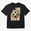 Soccer ball Oversized T-Shirt Fuel FIFA World Cup 2026 Group Stage for Fans of Cristiano Ronaldo and Brazil, Bringing Game Day Rituals, Football Legends, Country Pride and the Road to the Final; Ideal for Football Dads, Football Moms, Friends,