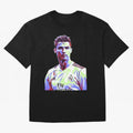 Ronaldo - retro Oversized T-Shirt Feel Global Football Passion for FIFA World Cup 2026, Featuring CR7, France and Portugal, Stadium Chants, National Pride, Trophy Dreams and Unforgettable Football Memories; Perfect for Fans, Collectors, Family