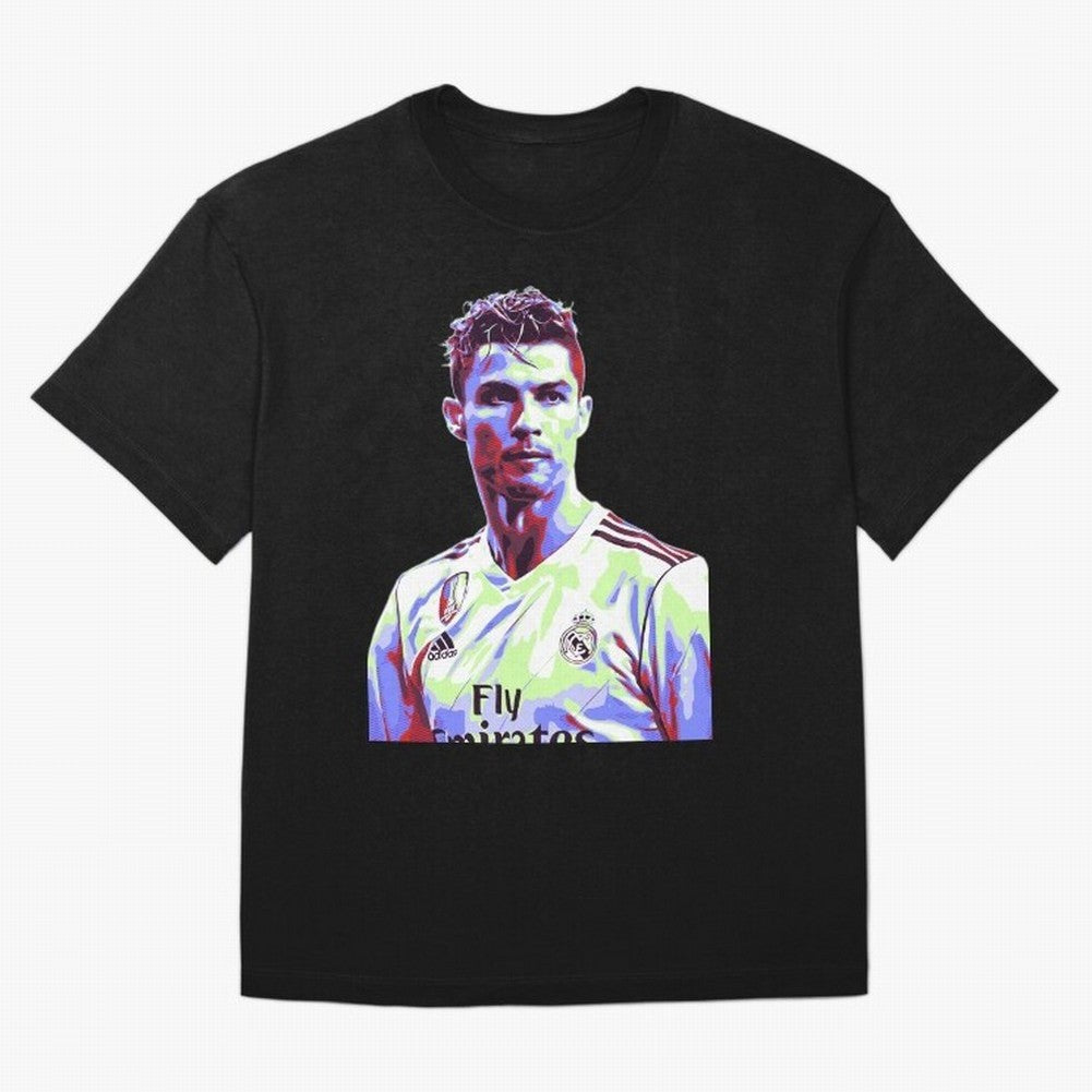 Ronaldo - retro Oversized T-Shirt Feel Global Football Passion for FIFA World Cup 2026, Featuring CR7, France and Portugal, Stadium Chants, National Pride, Trophy Dreams and Unforgettable Football Memories; Perfect for Fans, Collectors, Family