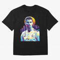 Christiano Ronaldo retro Oversized T-Shirt Show Fan Pride Across FIFA World Cup 2026 for Fans of Cristiano Ronaldo, Haaland and CR7 and France, Bringing Champion Mindset, Group Stage Buzz, Knockout Tension and Passionate Fan Culture; Perfect for