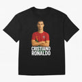 Cristiano Ronaldo Oversized T-Shirt Celebrate Unforgettable Nights in FIFA World Cup 2026 Group Stage Spirit, Built around Argentina, France and Brazil, CR7 and Messi, Supporter Pride, Iconic Celebrations, Legendary Names and Global Match Day