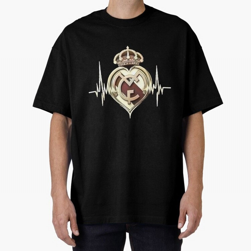 Royal Pride: Greatness Written in White Oversized T-Shirt Bring a Vintage Feel to Global Football Passion for FIFA World Cup 2026 USA Canada Mexico, Connected to Cristiano Ronaldo, Germany, Tournament Hype, Historic Matchups, Family Viewing Parties