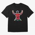 Ronaldo 7 Oversized T-Shirt Stand with FIFA World Cup 2026 USA Canada Mexico Spirit, Built around Argentina and Brazil, CR7 and Messi, Game Day Rituals, Football Legends, Country Pride and the Road to the Final; Perfect for Fans, Collectors, Family