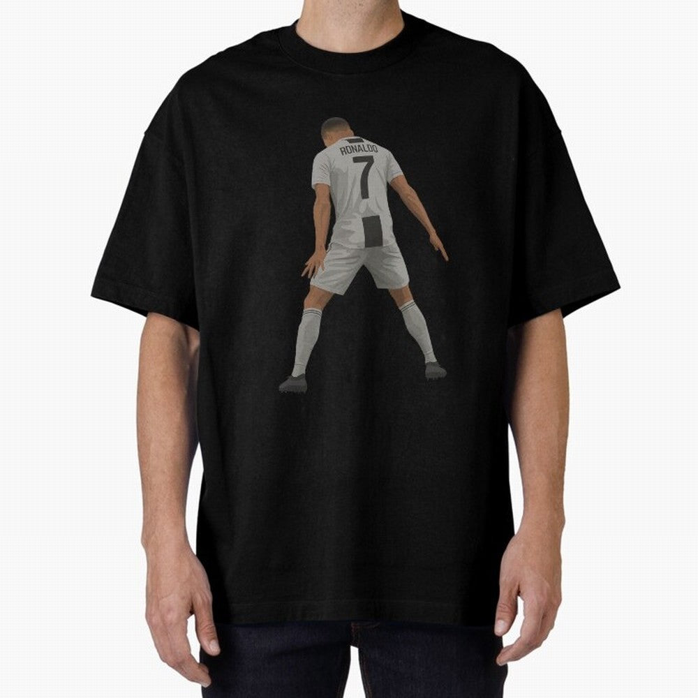 Cristiano Ronaldo Iconic Celebration Oversized T-Shirt Celebrate the Stars of the FIFA World Cup 2026 USA Canada Mexico Journey through Cristiano Ronaldo Highlights, Argentina and Brazil Pride, Tournament Hype, Historic Matchups, Family Viewing