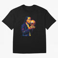 Ronaldinho Wpap Art Oversized T-Shirt Bring Legendary Rivalry Energy to FIFA World Cup 2026 Group Stage for Fans of Messi, Neymar and Mbappe and France, Bringing Soccer Culture, Superstar Moments, National Team Dreams and Competitive Fire; Perfect