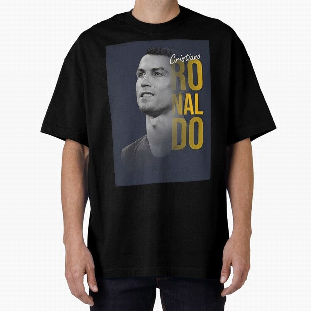 CR7 Oversized T-Shirt Upgrade FIFA World Cup 2026 USA Canada Mexico Centered on Messi, CR7 and Mbappe, Spain Energy, Retro Football Energy, Iconic Rivalries, Trophy Chase Drama and Stadium Atmosphere; Perfect for People Who Love Argentina, Brazil,