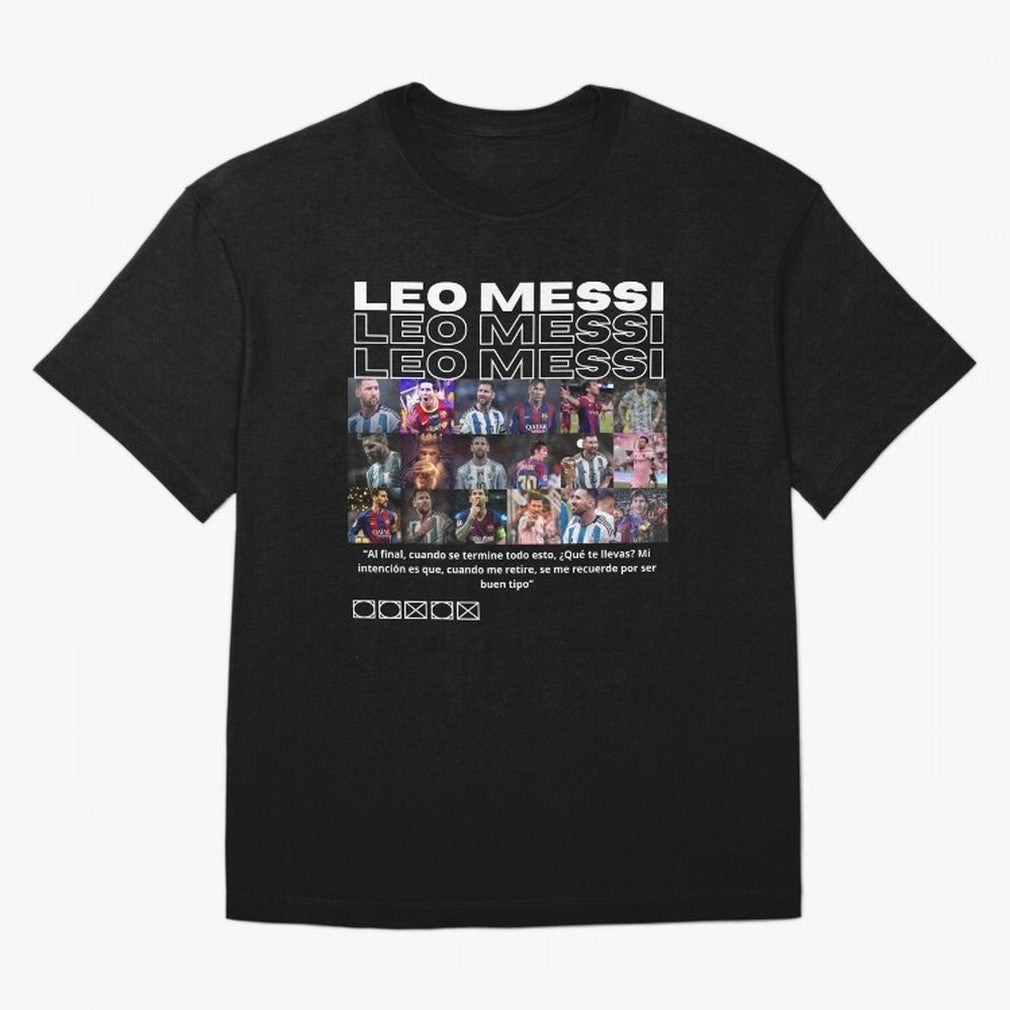 Leo Messi design Oversized T-Shirt Celebrate Global Passion for Match Day Hype around FIFA World Cup 2026 USA Canada Mexico, Messi and Cristiano Ronaldo, Brazil, Stadium Memories, Football Loyalty, International Chants and Championship Tradition;