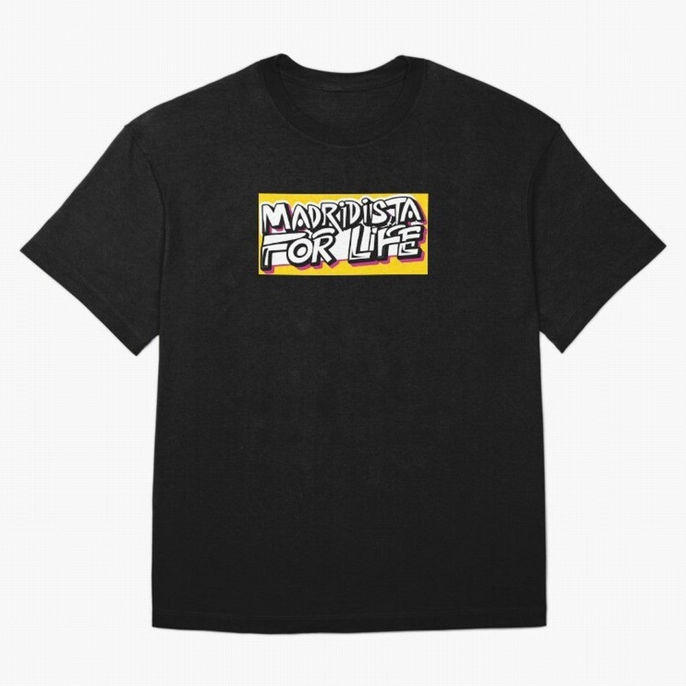 Madridista for Life Oversized T-Shirt Fuel Your Fan Pride for the FIFA World Cup 2026 USA Canada Mexico Journey through Messi, Neymar and Mbappe Highlights, Brazil, Portugal and Argentina Pride, Football Passion, Legendary Performances, Festival
