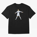 Cristiano Ronaldo celebrates at Real Madrid Oversized T-Shirt Experience the Global Stage of FIFA World Cup 2026 USA Canada Mexico Spirit, Driven by Spain and Netherlands, Cristiano Ronaldo, Soccer Culture, Superstar Moments, National Team Dreams