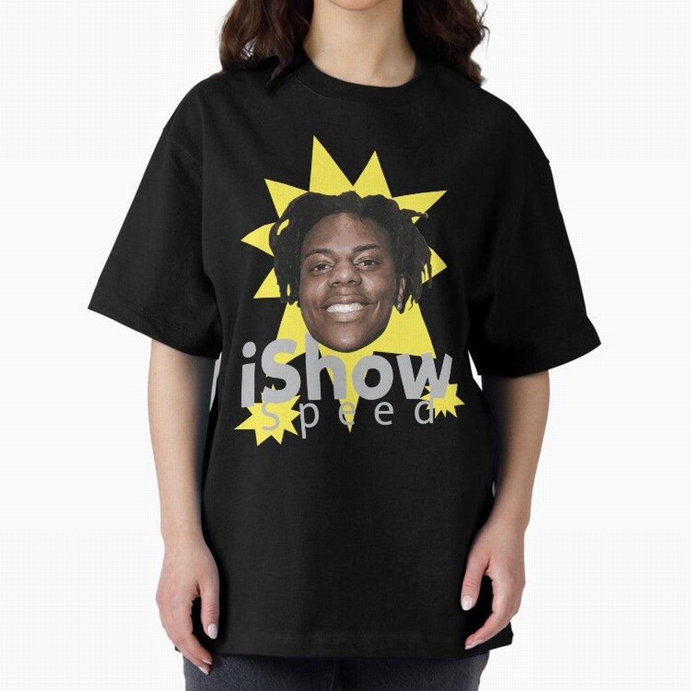 Ishowspeed Oversized T-Shirt Feel the Roar of FIFA World Cup 2026 USA Canada Mexico for Fans of Haaland and England, Bringing Worldwide Fan Energy, Dramatic Goals, Stadium Lights and Championship Celebrations; Great for Watch Parties, Sports Bars,