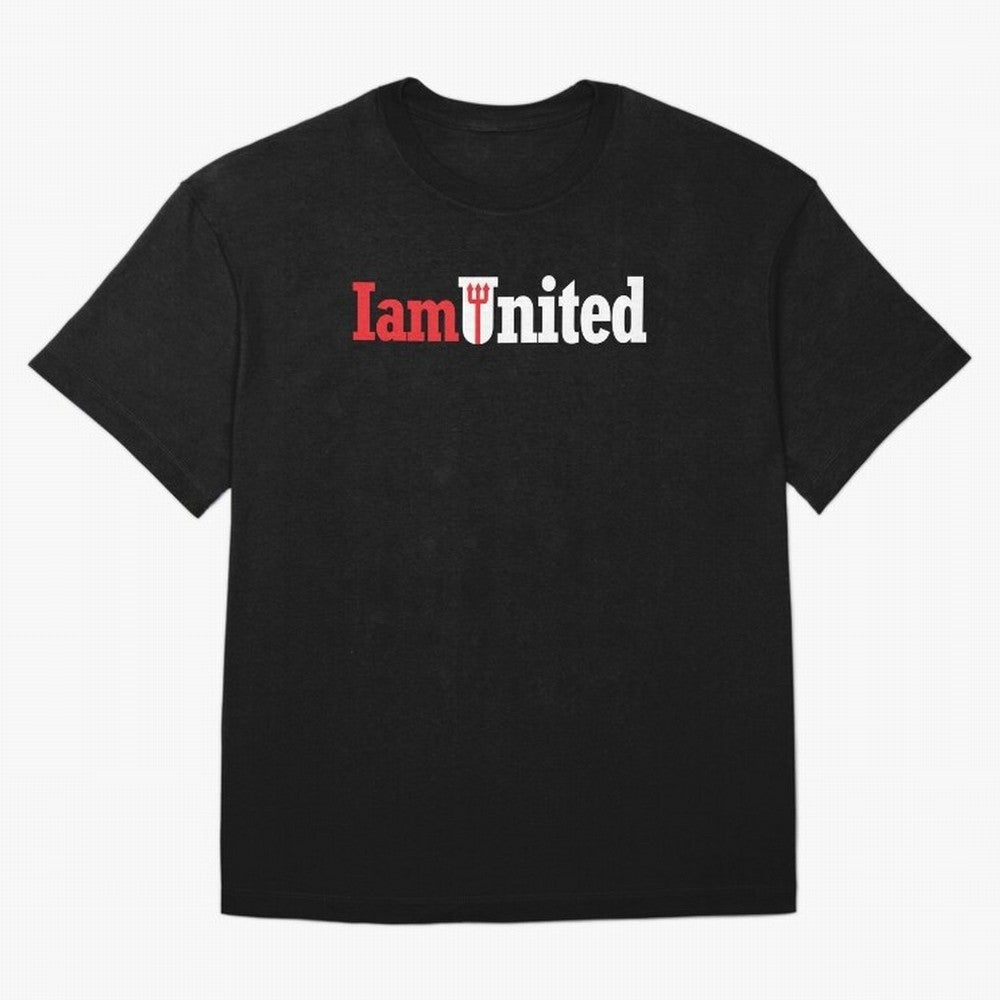 Manchester United I am United Oversized T-Shirt Keep Football History Alive during Global Football Passion for FIFA World Cup 2026 Group Stage, Built around Messi, Neymar and Mbappe, Netherlands, Supporter Pride, Iconic Celebrations, Legendary
