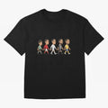 Ronaldo Evolution Sticker ¨C Cartoon Football Art from Sporting to Al-Nassr Oversized T-Shirt Bring a Vintage Feel to Global Football Passion for FIFA World Cup 2026 Group Stage, Driven by Mbappe and Neymar, Argentina and Brazil, Championship