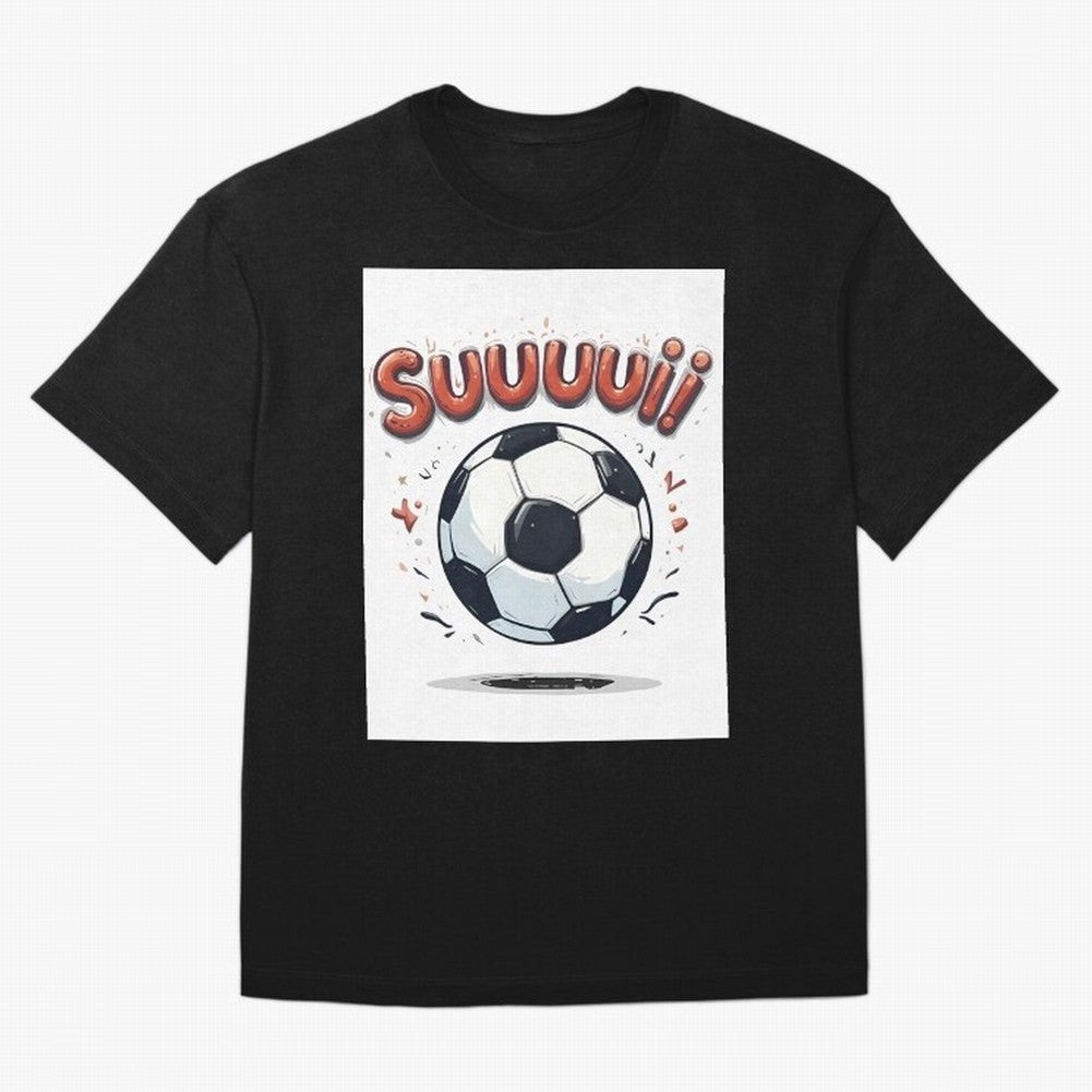 Suuuuii! CR7 Celebration Oversized T-Shirt Fuel FIFA World Cup 2026 Group Stage Celebrating Messi, Neymar and Mbappe, Spain Energy, Football Festival Excitement, Trophy Ambitions, Country Rivalries and Star Player Buzz; Perfect for Supporters Who