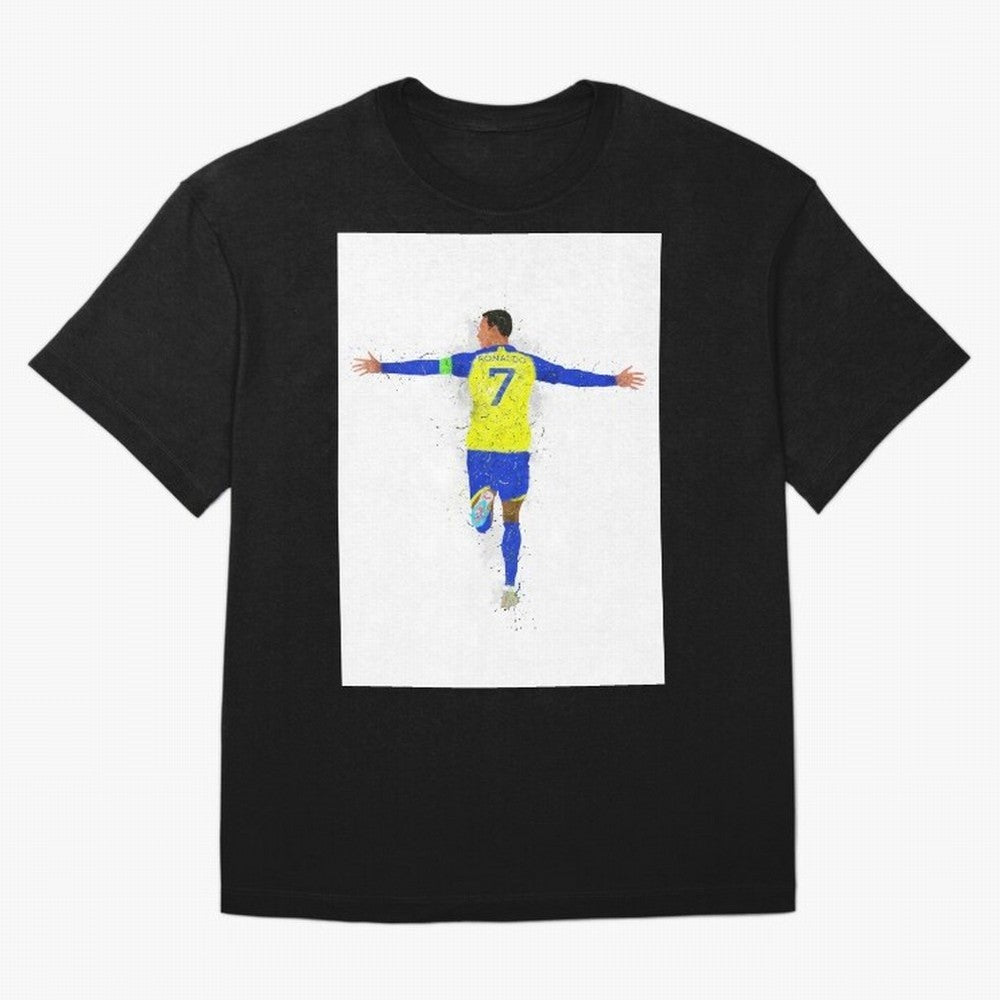 Cristiano Ronaldo Al Nassr Football Oversized T-Shirt Make Every Match About Match Day Hype around FIFA World Cup 2026 USA Canada Mexico, CR7, Argentina, Stadium Memories, Football Loyalty, International Chants and Championship Tradition; Perfect
