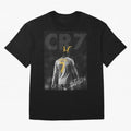 CR7 The Goat Poster Oversized T-Shirt Refresh Match Day Hype around FIFA World Cup 2026, Cristiano Ronaldo, Brazil, Match Day Excitement, Supporter Culture, Golden Goals and Global Football Passion; Perfect for Supporters Who Want Bold Football