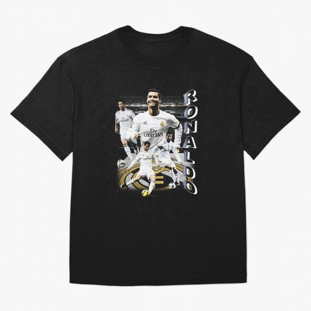 Cristiano Ronaldo Vintage Oversized T-Shirt Follow Match Day Hype around FIFA World Cup 2026, Mbappe, Netherlands, Fan Favorite Moments, National Team Passion, Big Match Drama and Soccer History; Perfect for Supporters Who Want Bold Football