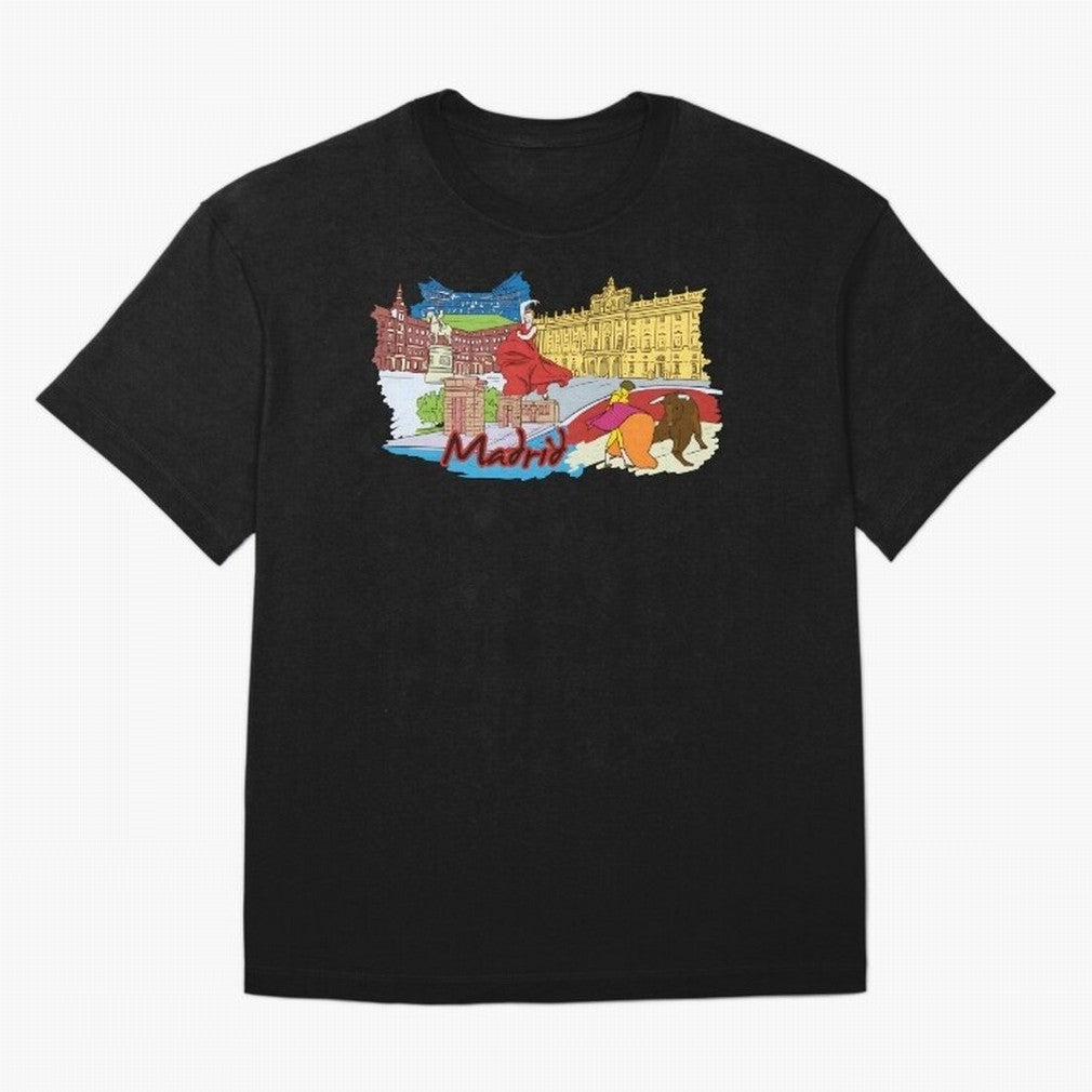 Madrid Oversized T-Shirt Celebrate the Next Chapter of FIFA World Cup 2026 Group Stage Highlighting Neymar, Haaland and Cristiano Ronaldo, Brazil Energy, Supporter Pride, Iconic Celebrations, Legendary Names and Global Match Day Energy; Built for