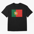 Portugal Flag Oversized T-Shirt Follow FIFA World Cup 2026 Group Stage Featuring Cristiano Ronaldo, Haaland and CR7, Portugal, Spain and Germany Energy, Sports Nostalgia, International Competition, Famous Players and Unforgettable Victories; Made