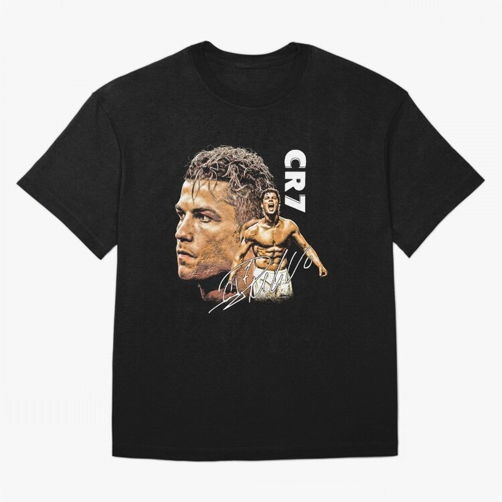 Cristiano Ronaldo Football Legend T-Shirt Oversized T-Shirt Represent the FIFA World Cup 2026 Group Stage Journey through Haaland and Mbappe Highlights, Germany Pride, Stadium Memories, Football Loyalty, International Chants and Championship