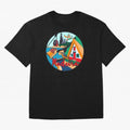Madeira Oversized T-Shirt Join the Countdown to FIFA World Cup 2026 Group Stage for Fans of Messi, Neymar and Mbappe and Brazil, Bringing Football History, Final Match Energy, Crowd Noise and Once in a Lifetime Moments; Perfect for People Who Love