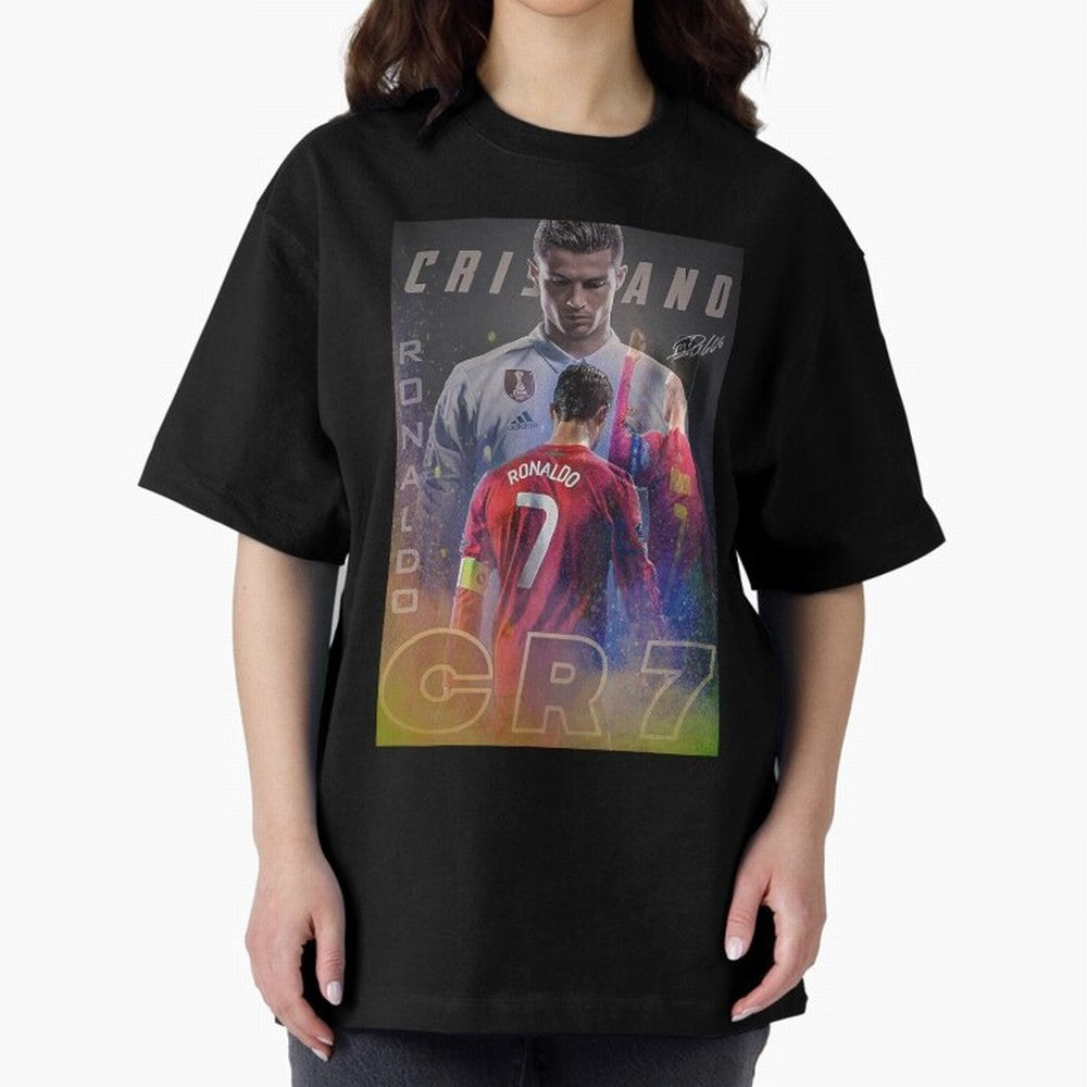 CR7 Oversized T-Shirt Bring Retro Soccer Energy to Global Football Passion for FIFA World Cup 2026, Built around Neymar, Haaland and Cristiano Ronaldo, Spain and Netherlands, Fan Favorite Moments, National Team Passion, Big Match Drama and Soccer