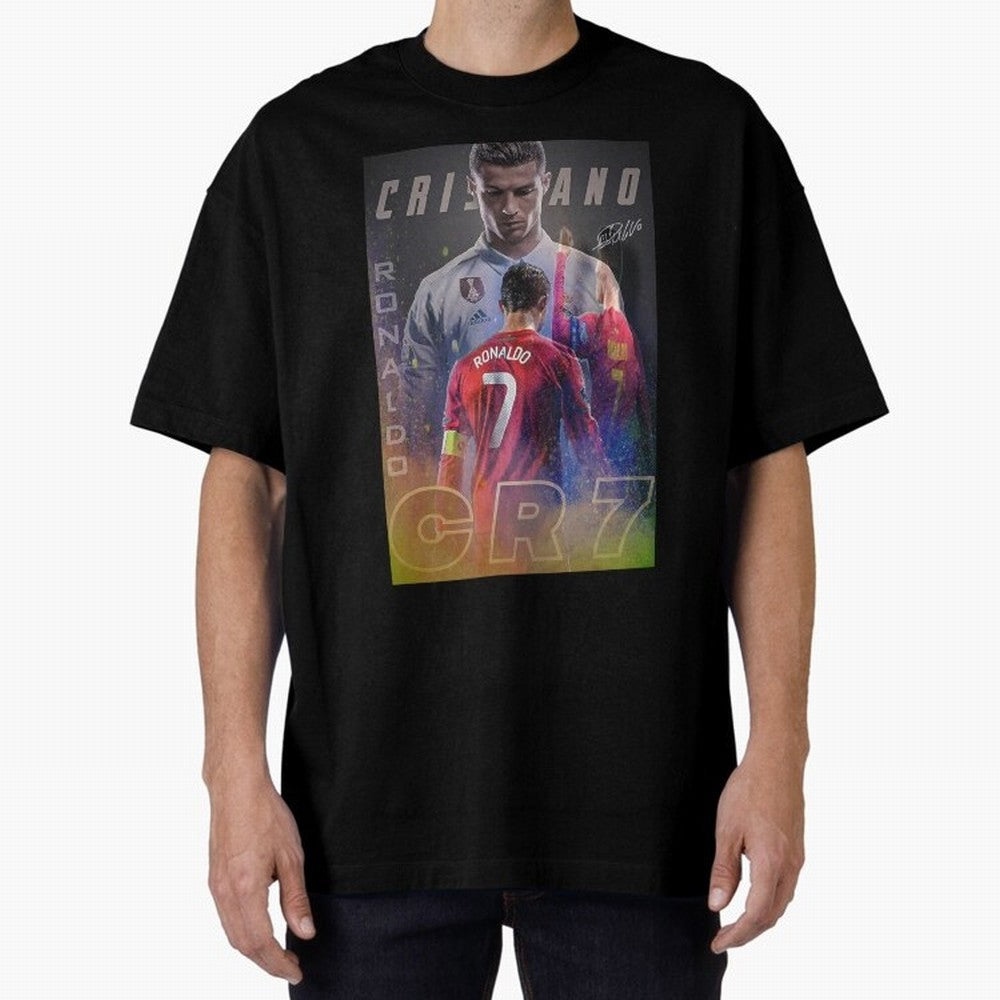 CR7 Oversized T-Shirt Bring Retro Soccer Energy to Global Football Passion for FIFA World Cup 2026, Built around Neymar, Haaland and Cristiano Ronaldo, Spain and Netherlands, Fan Favorite Moments, National Team Passion, Big Match Drama and Soccer