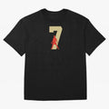 Ronaldo 7 Soccer Icon Oversized T-Shirt Bring Legendary Rivalry Energy to Global Football Passion for FIFA World Cup 2026 USA Canada Mexico, Connected to Haaland and Mbappe, England, Tournament Hype, Historic Matchups, Family Viewing Parties and