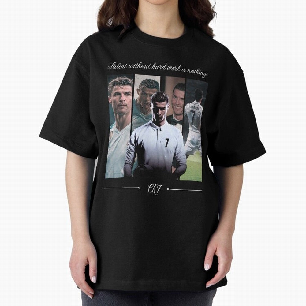 Ronaldo CR7 Oversized T-Shirt Show Love for Legendary Goals in the FIFA World Cup 2026 USA Canada Mexico Journey through Messi, CR7 and Mbappe Highlights, Netherlands Pride, Football Festival Excitement, Trophy Ambitions, Country Rivalries and Star
