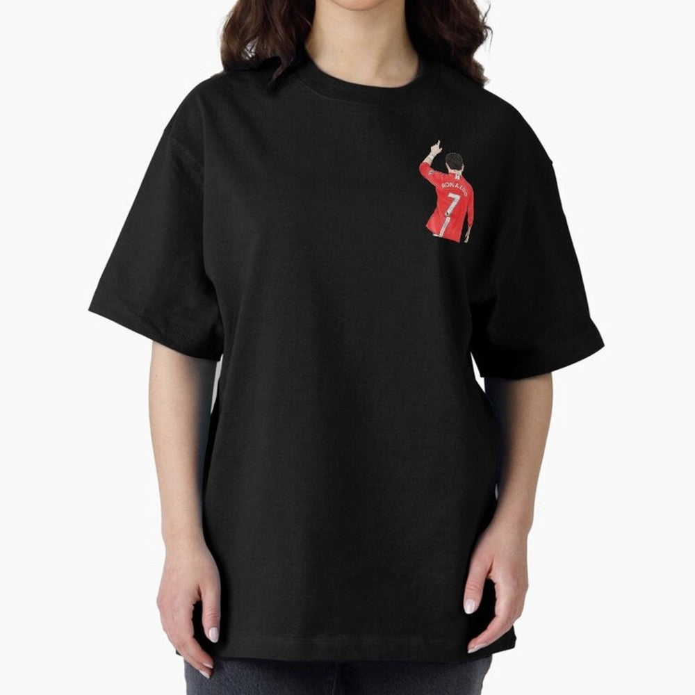 Cristiano Ronaldo CR7 Oversized T-Shirt Celebrate the Biggest Stage of Match Day Hype around FIFA World Cup 2026, Haaland and Mbappe, Argentina, Football History, Final Match Energy, Crowd Noise and Once in a Lifetime Moments; Perfect for