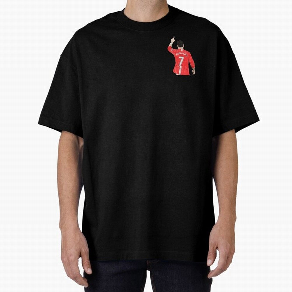 Cristiano Ronaldo CR7 Oversized T-Shirt Celebrate the Biggest Stage of Match Day Hype around FIFA World Cup 2026, Haaland and Mbappe, Argentina, Football History, Final Match Energy, Crowd Noise and Once in a Lifetime Moments; Perfect for