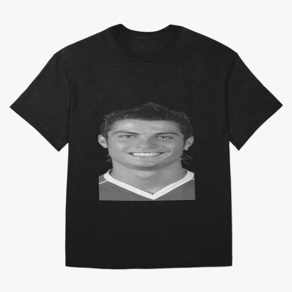 Cristiano Ronaldo Oversized T-Shirt Celebrate the Road through FIFA World Cup 2026 Group Stage for Fans of Mbappe and Neymar and Spain, Bringing Football Passion, Legendary Performances, Festival Vibes and Supporter Community; Perfect for People