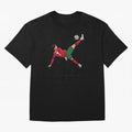Ronaldo 910 Goal Bicycle Kick Oversized T-Shirt Bring World Football Passion into the FIFA World Cup 2026 Group Stage Journey through Neymar, Haaland and Cristiano Ronaldo Highlights, Portugal Pride, Game Day Rituals, Football Legends, Country