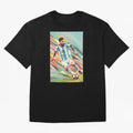 Messi in action Graphic poster design Oversized T-Shirt Feel the Roar of the FIFA World Cup 2026 Journey through Neymar, Haaland and Cristiano Ronaldo Highlights, Argentina, France and Brazil Pride, Soccer Culture, Superstar Moments, National Team