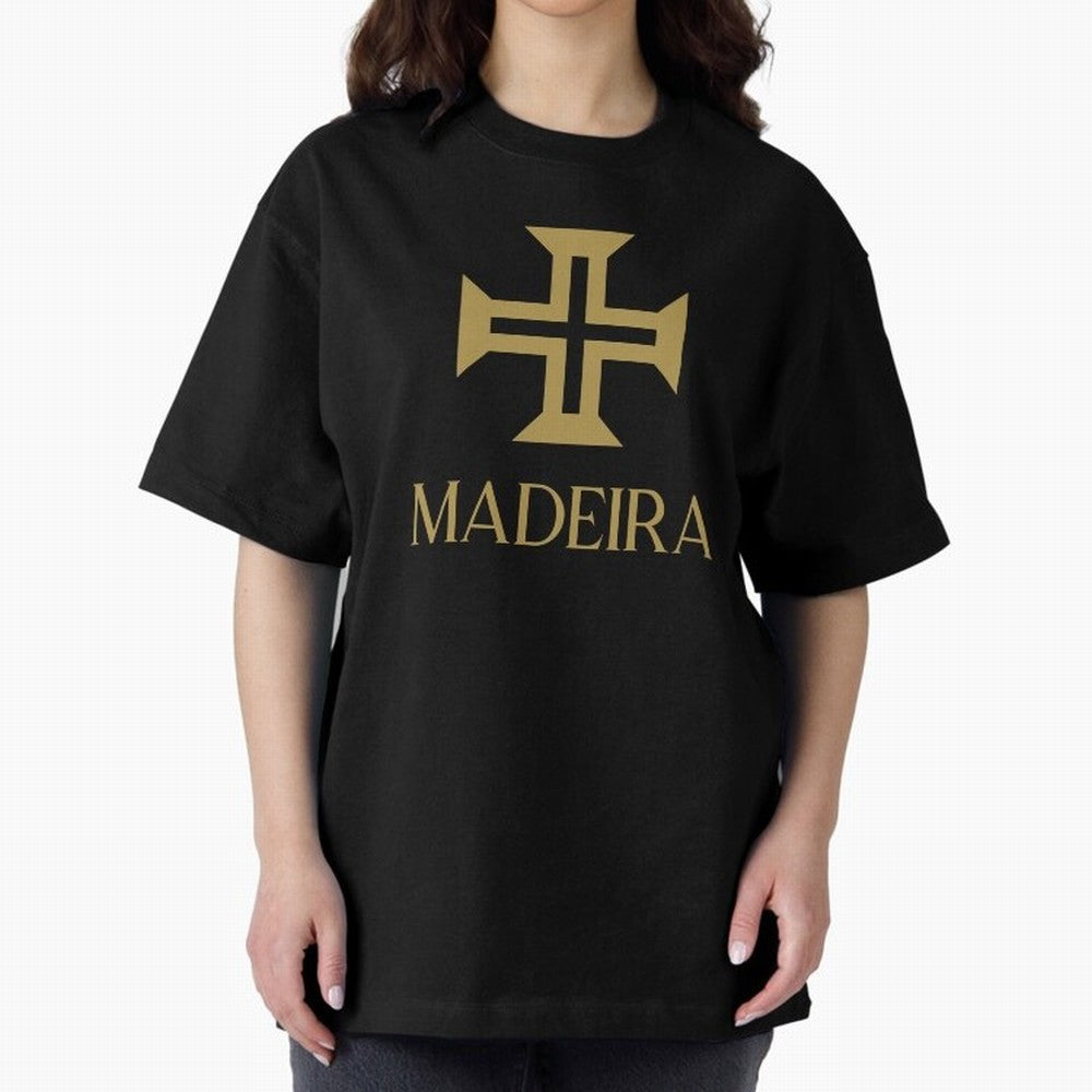 Madeira gold b Oversized T-Shirt Celebrate Rivalries and Pride in FIFA World Cup 2026 Connected to Mbappe and Neymar, Spain and Netherlands Energy, Game Day Rituals, Football Legends, Country Pride and the Road to the Final; Built for Supporters