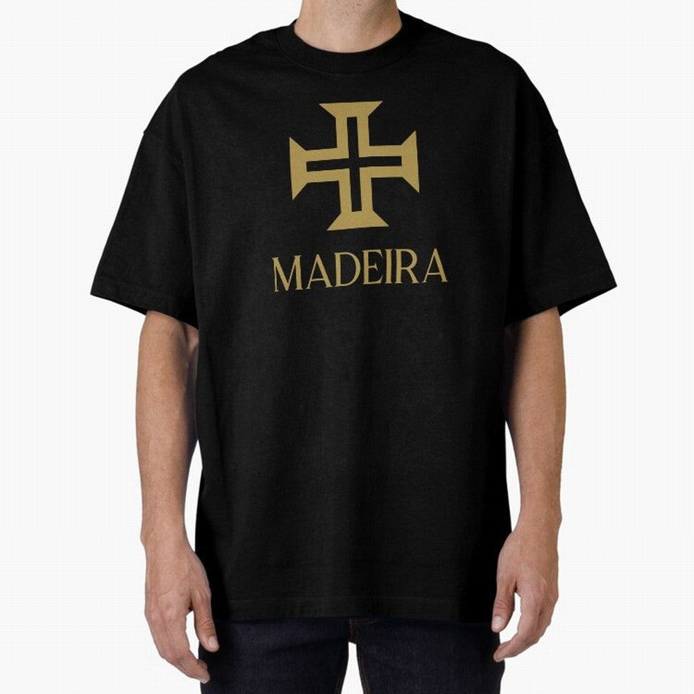 Madeira gold b Oversized T-Shirt Celebrate Rivalries and Pride in FIFA World Cup 2026 Connected to Mbappe and Neymar, Spain and Netherlands Energy, Game Day Rituals, Football Legends, Country Pride and the Road to the Final; Built for Supporters