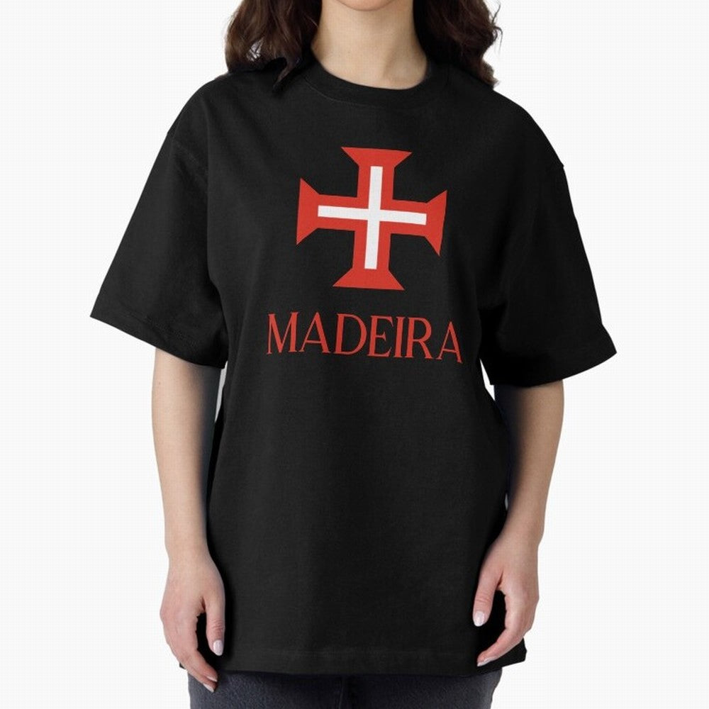 Madeira red Oversized T-Shirt Get Ready for the FIFA World Cup 2026 Group Stage Journey through Neymar Highlights, Germany Pride, Stadium Memories, Football Loyalty, International Chants and Championship Tradition; Ideal for Fans Who Follow Messi,